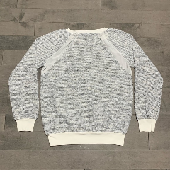 Michael Stars Textured Sweater - Cream/Grey - Medium - Picture 2 of 4